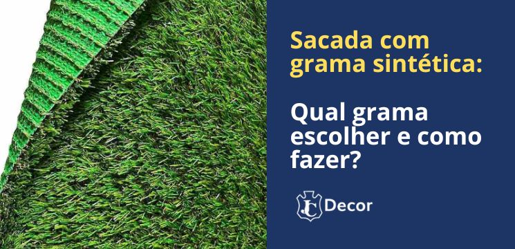 Sacada com grama sintética Qual grama escolher e como fazer