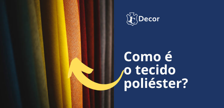 Como é o tecido poliéster
