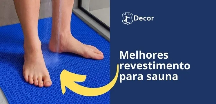 Melhores revestimento para sauna