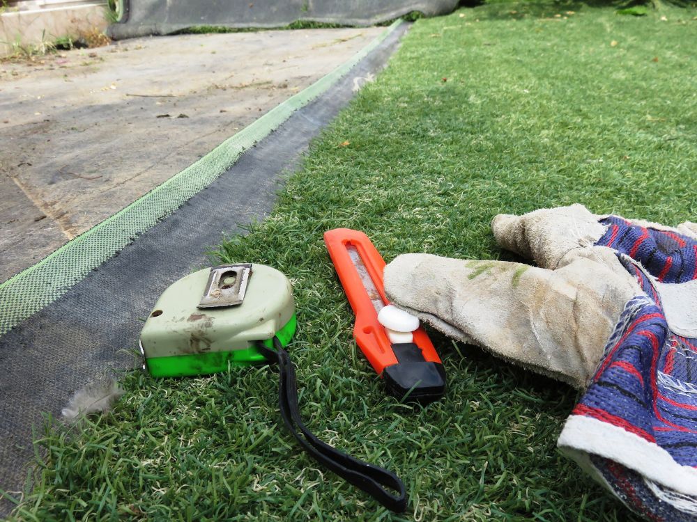 manutenção grama sintética