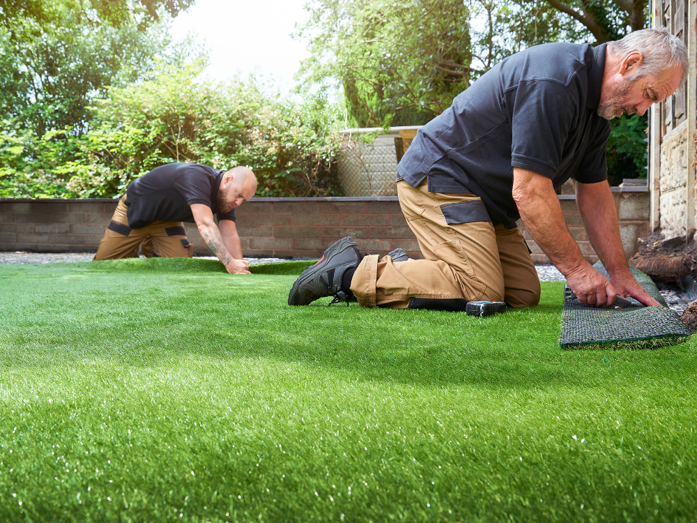 Como instalar grama sintética na areia