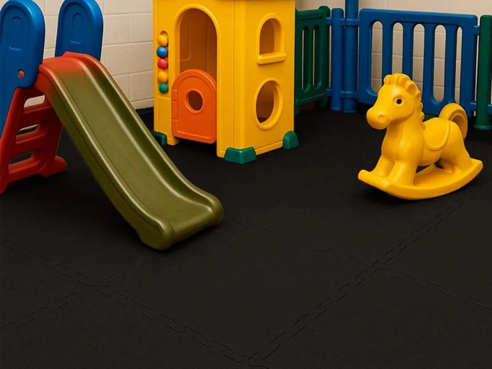 Como limpar tatame de eva preto