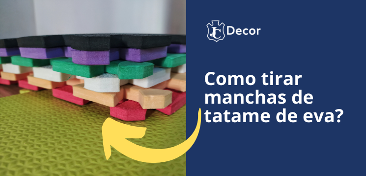 Como tirar manchas de tatame de eva