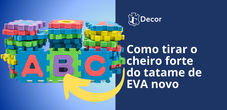 Como tirar o cheiro forte do tatame de eva novo