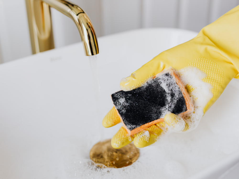 Como limpar tatame de eva preto