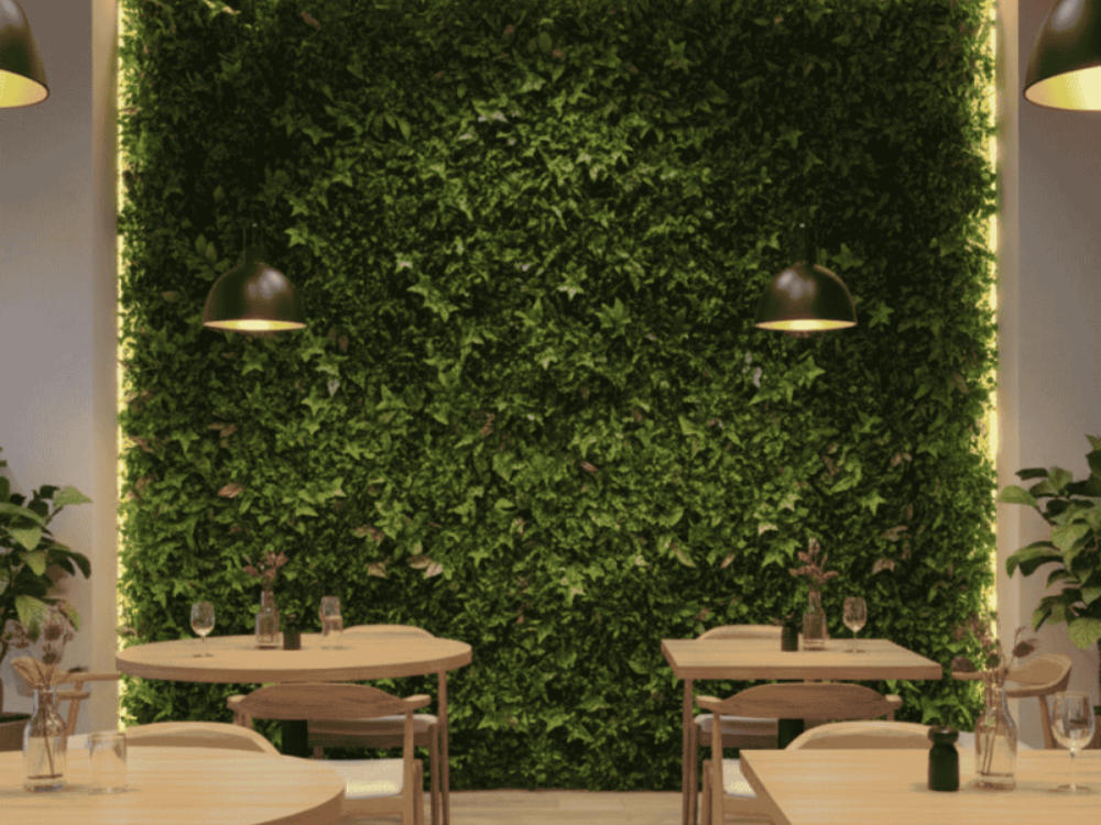 Jardim vertical artificial barato