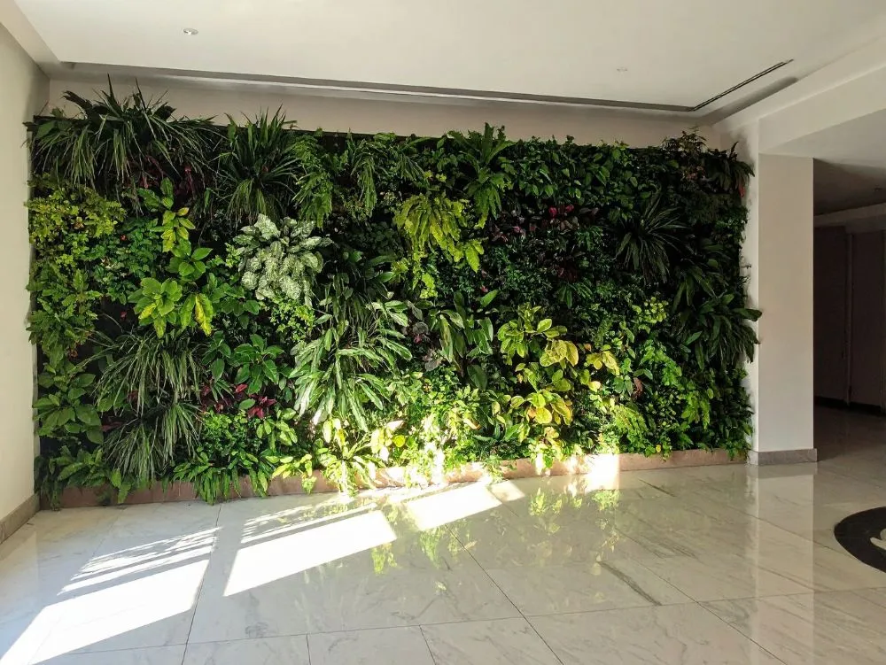 Ideias de jardim vertical barato