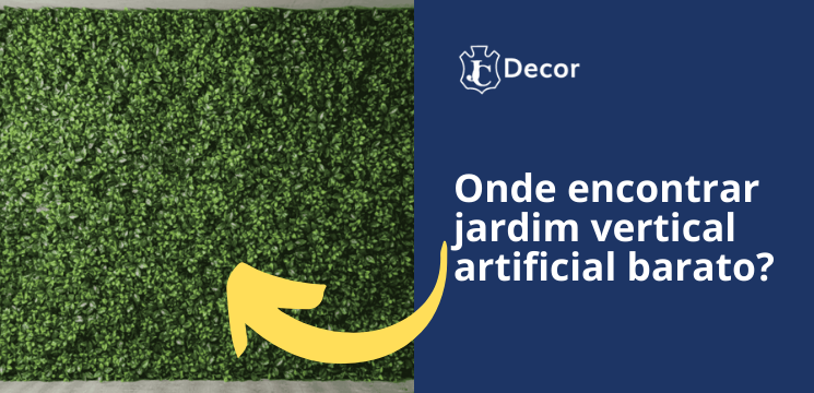 Jardim vertical artificial barato