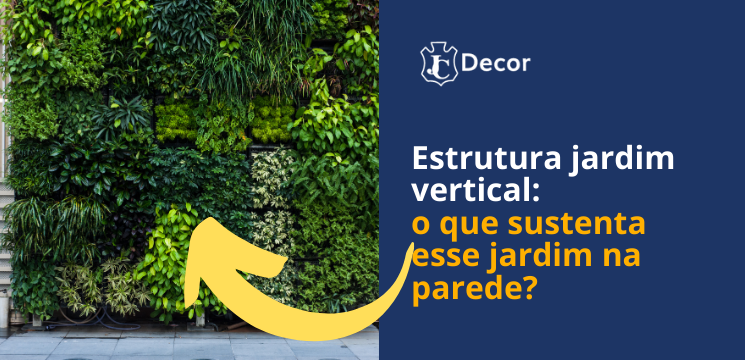 estrutura de jardim vertical