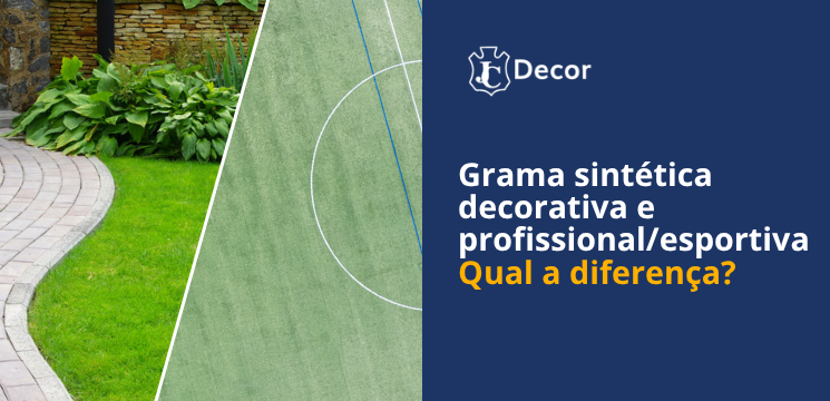 Grama sintética decorativa x profissionalesportiva